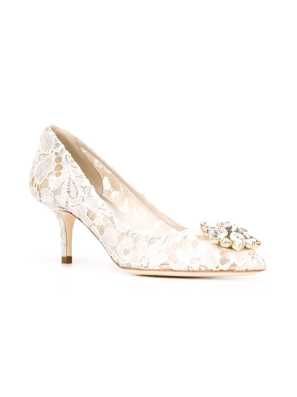 Dolce & Gabbana Rainbow spetspumpar