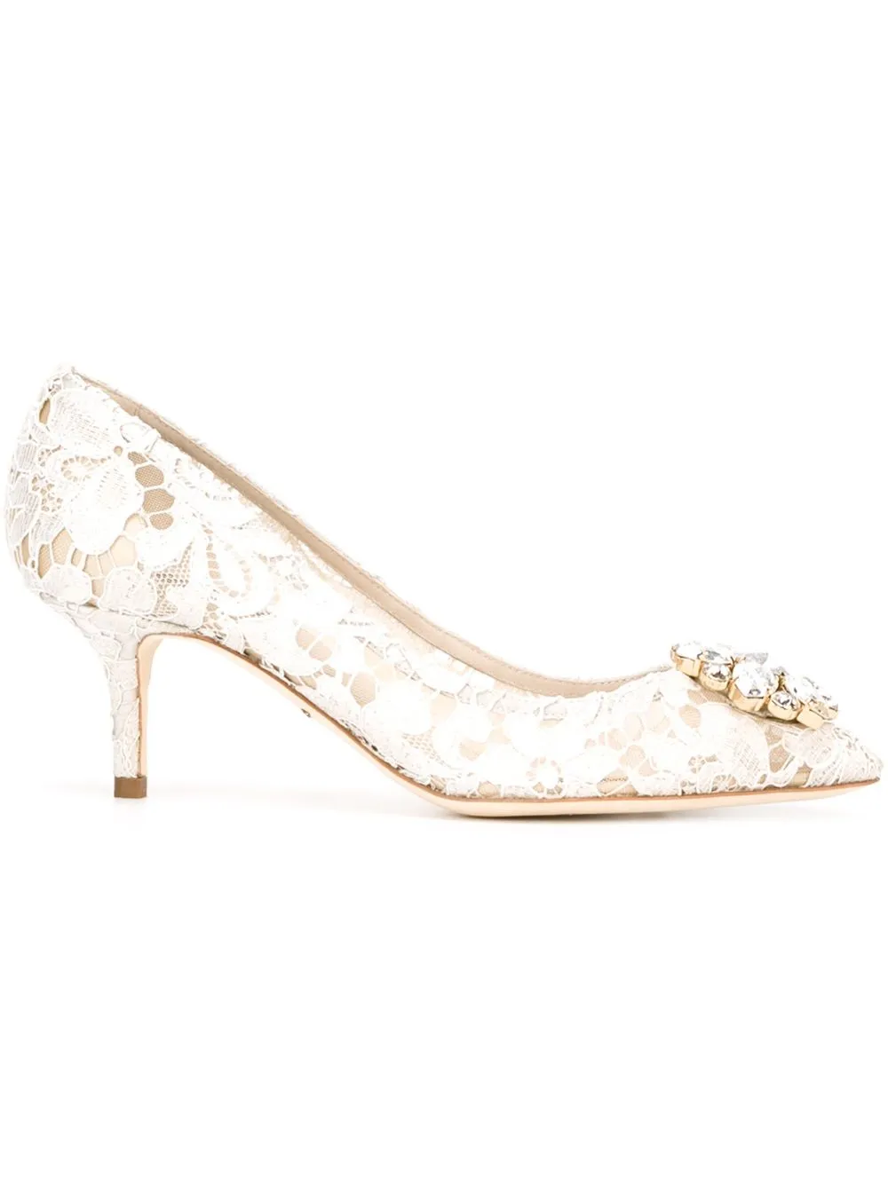 Dolce & Gabbana Rainbow spetspumpar