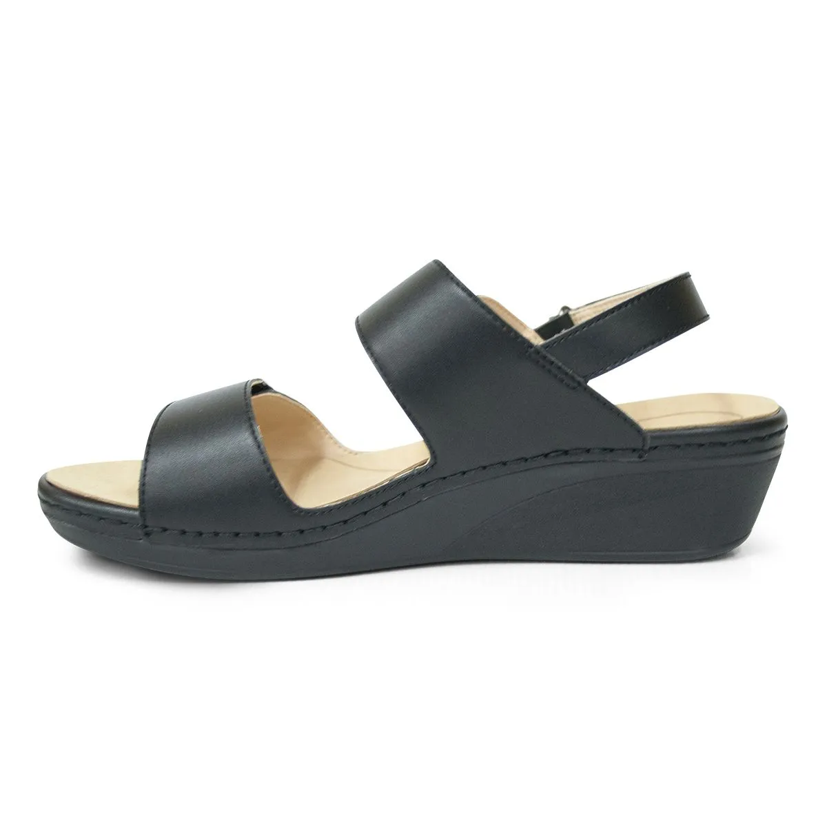 Dr Kong Jennifer Black Sandals