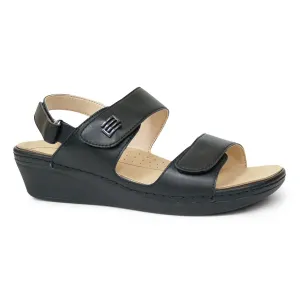 Dr Kong Jennifer Black Sandals