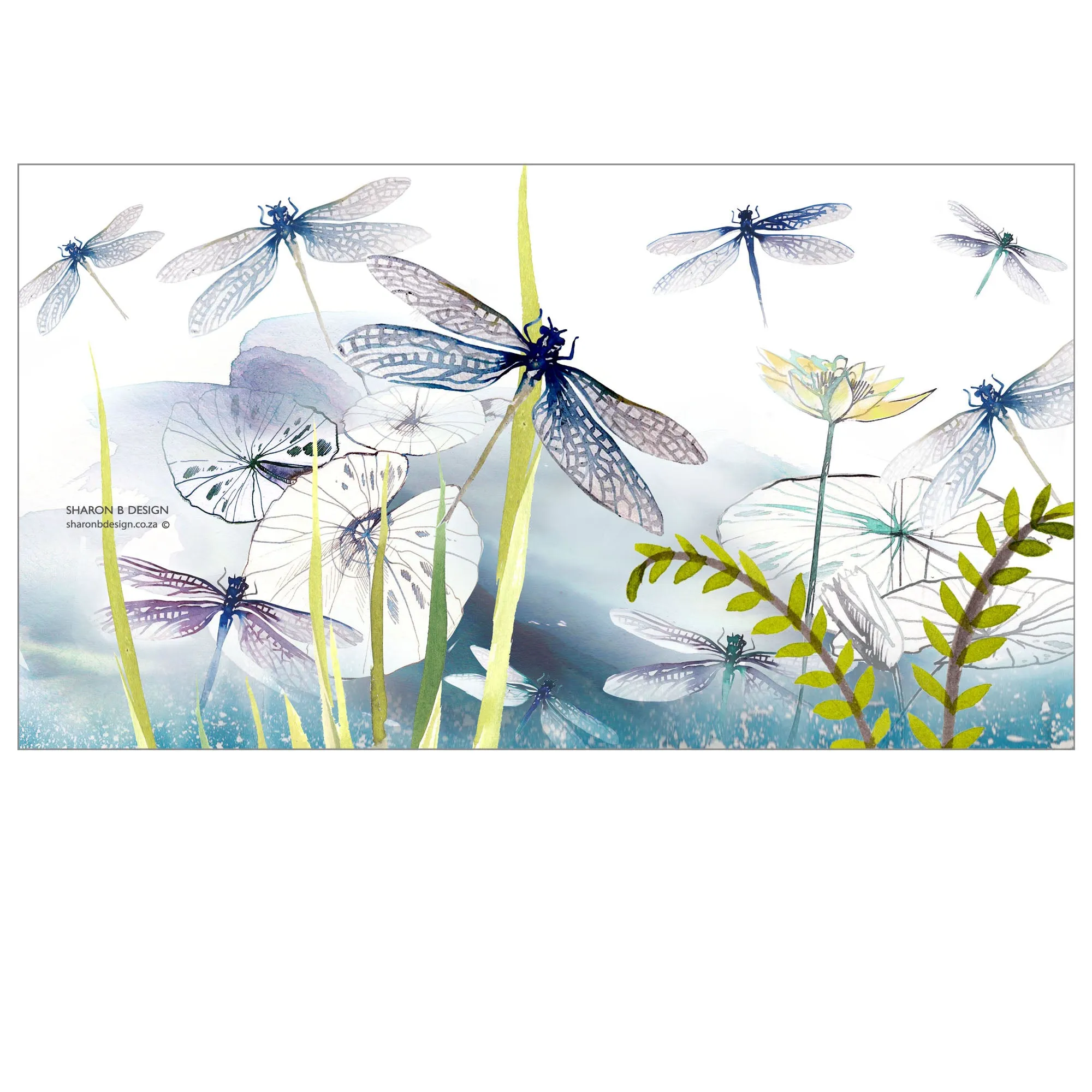 Dragonfly Candle Shade
