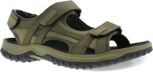 Drew Shoe Mens Warren Leather Open Toe Sport Sandals
