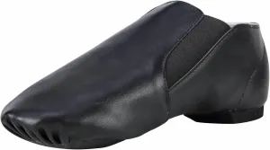 Dynadans Unisex PU Leather Upper Slip-on Jazz Shoe with Elastics for Women and Men's Dance Shoes UG
