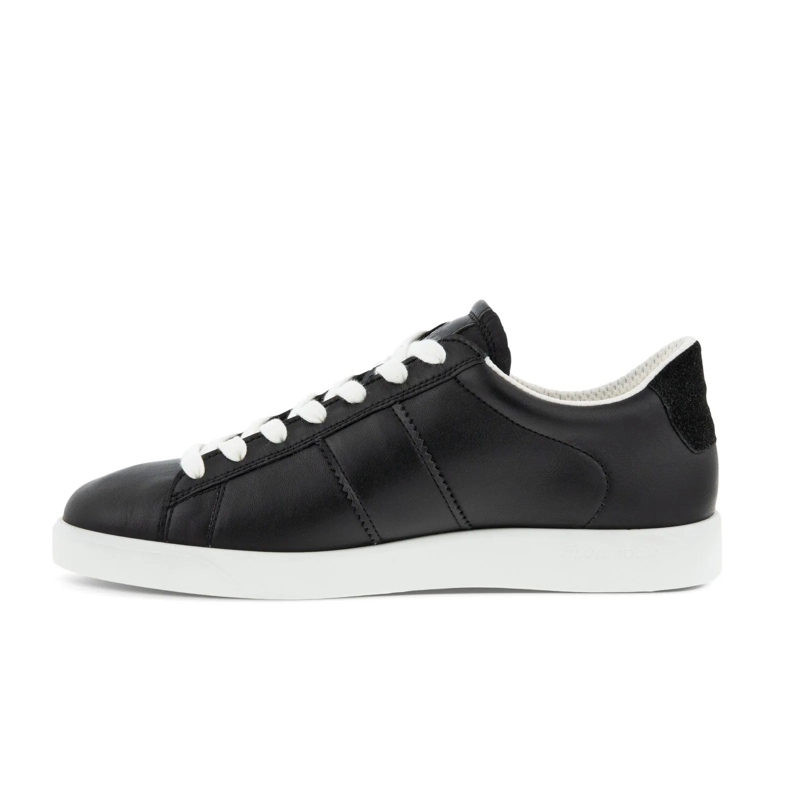 ECCO Street Lite Retro Sneaker (Women) - Black/Black