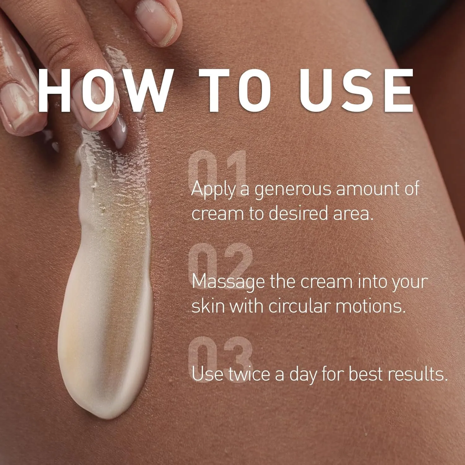 Enaskin Naturals Belly Firming Cream for Tightening and Cellulite B Flat Skin Firming Cream for Stomach & Thighs & Butt - Moisturizing Lifting Body Lotion for Women - 100ML