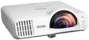 Epson PowerLite L210SF Short Throw 3LCD Projector - 21:9 - Front - 1080p - 20000 Hour Normal Mode - 30000 Hour Economy Mode - 2,500,000:1 - 4000 lm - HDMI - USB - Wireless LAN - Network (RJ-45) - Clas