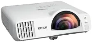 Epson PowerLite L210SF Short Throw 3LCD Projector - 21:9 - Front - 1080p - 20000 Hour Normal Mode - 30000 Hour Economy Mode - 2,500,000:1 - 4000 lm - HDMI - USB - Wireless LAN - Network (RJ-45) - Clas