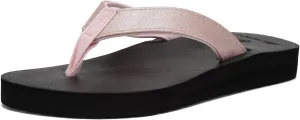 EQUICK Women's Flip Flops Arch Support Yago Mat Insole Sandal Casual Slipper Outdoor and Indoor-U219SLT003-N
