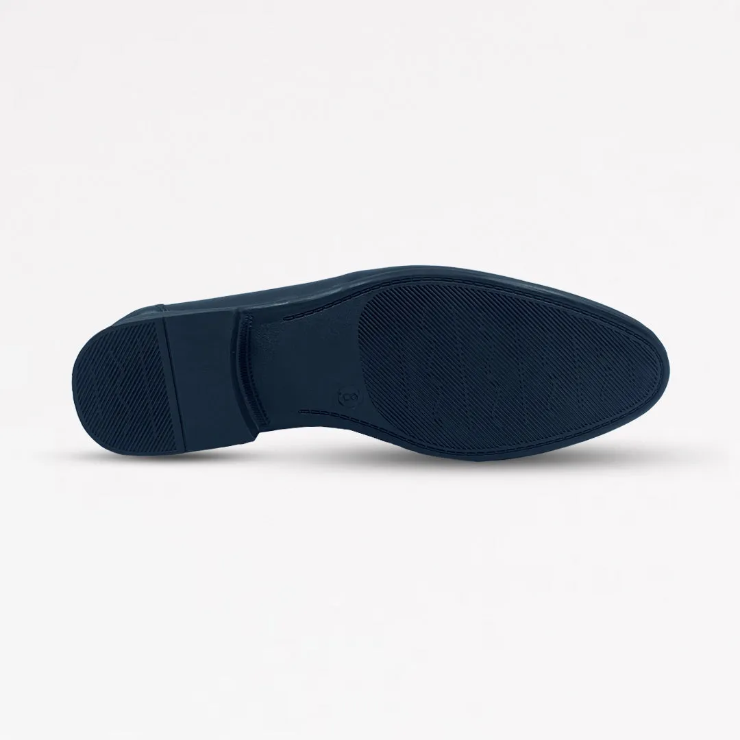 Executive Leather Hook-Up Shoes | Black Leather Shoes