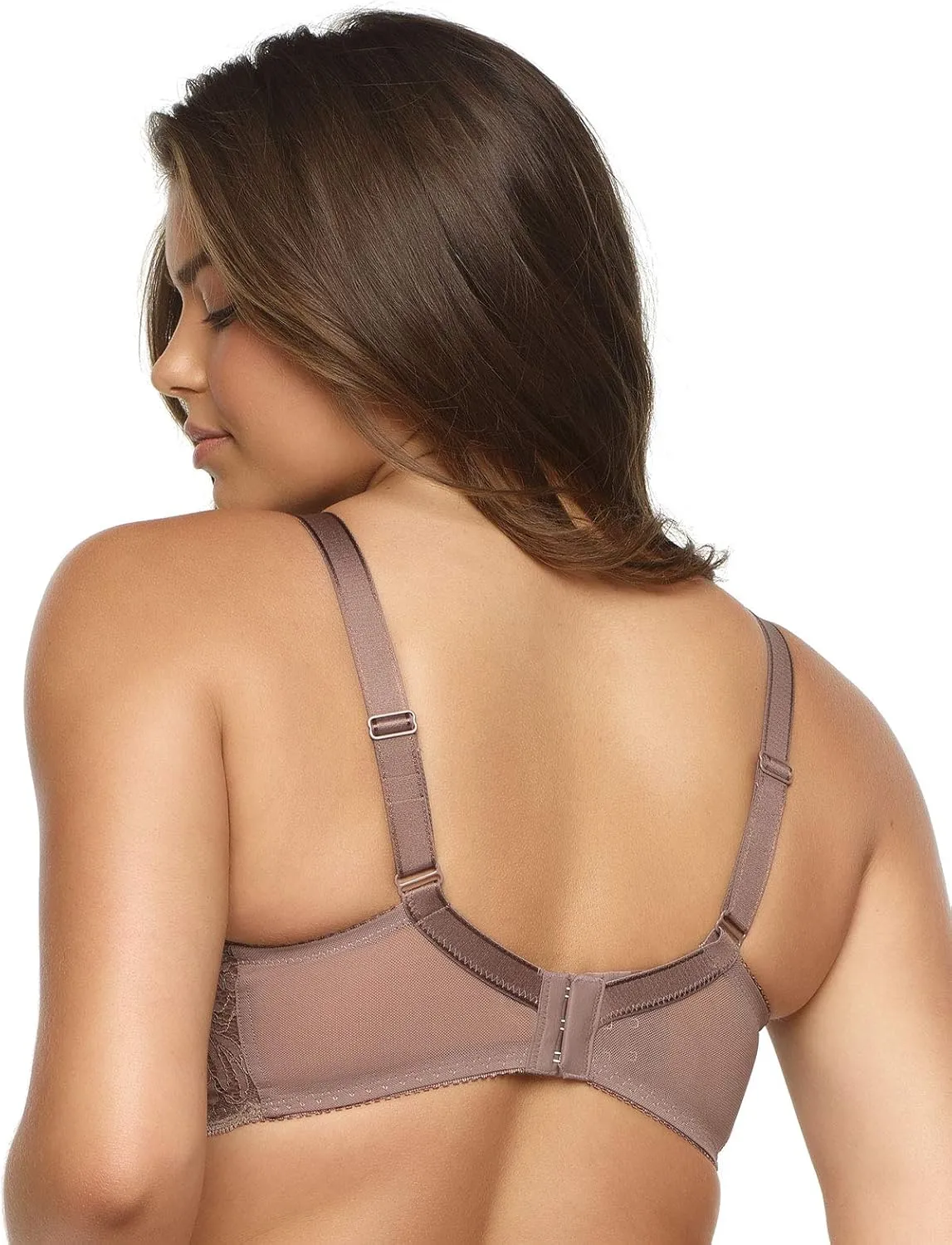 Felina - Paramour Peridot Lace Full Coverage Unlined Bra for Women