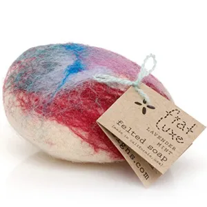 Fiat Luxe Lavender Mint Felted Soap