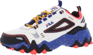 Fila Women's Oakmont Leather Chunky Athletic Hiking Trail Sneaker White Size 11