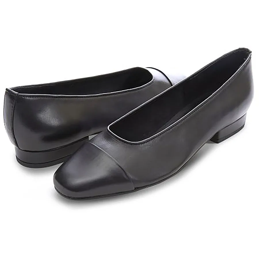 Flat Capped Toe Slip-on