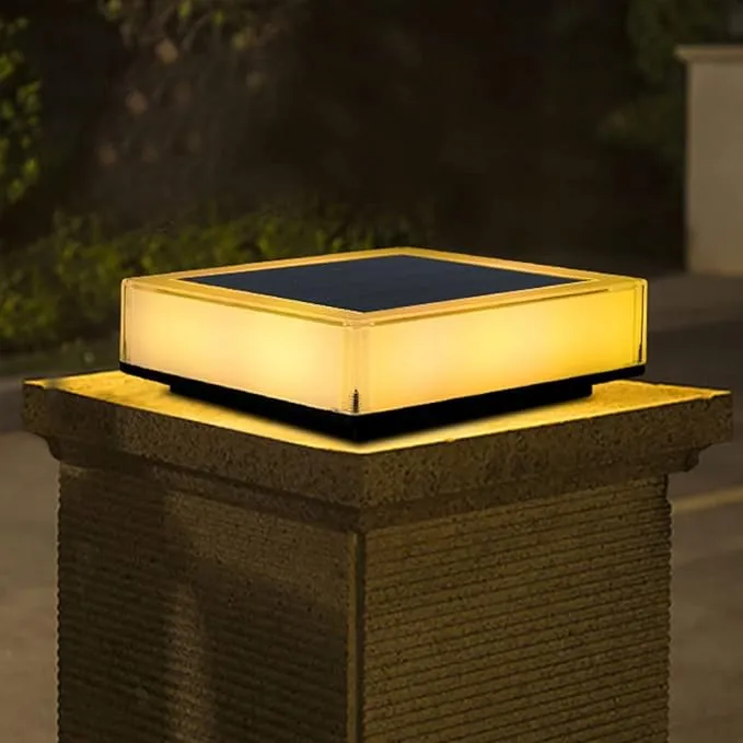 Flat Out Solar Light – Modern Waterproof LED Outdoor Wall Lamp (IP65)