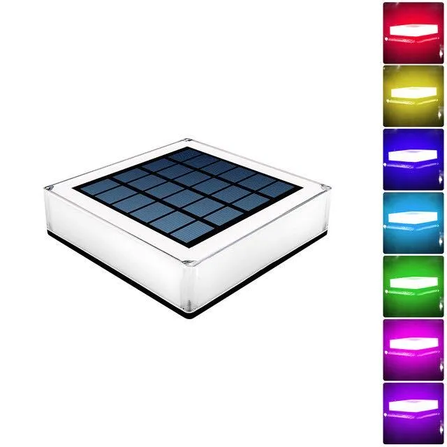 Flat Out Solar Light – Modern Waterproof LED Outdoor Wall Lamp (IP65)