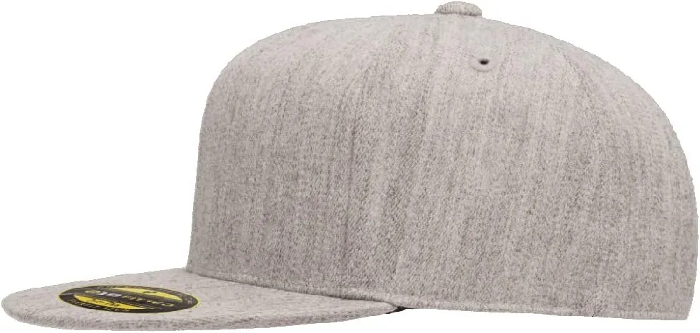 Flexfit 210 Premium Fitted Wool Blend Fabric Pro Baseball On-Field Style Cap | Bulk Pack Available