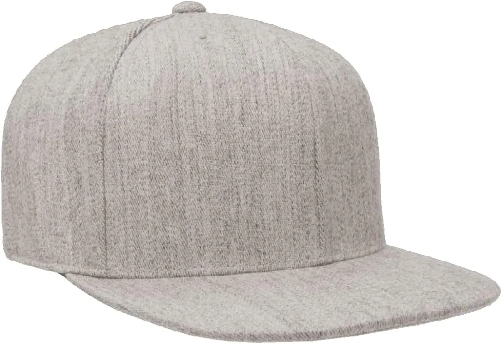 Flexfit 210 Premium Fitted Wool Blend Fabric Pro Baseball On-Field Style Cap | Bulk Pack Available