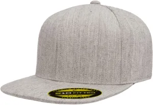 Flexfit 210 Premium Fitted Wool Blend Fabric Pro Baseball On-Field Style Cap | Bulk Pack Available