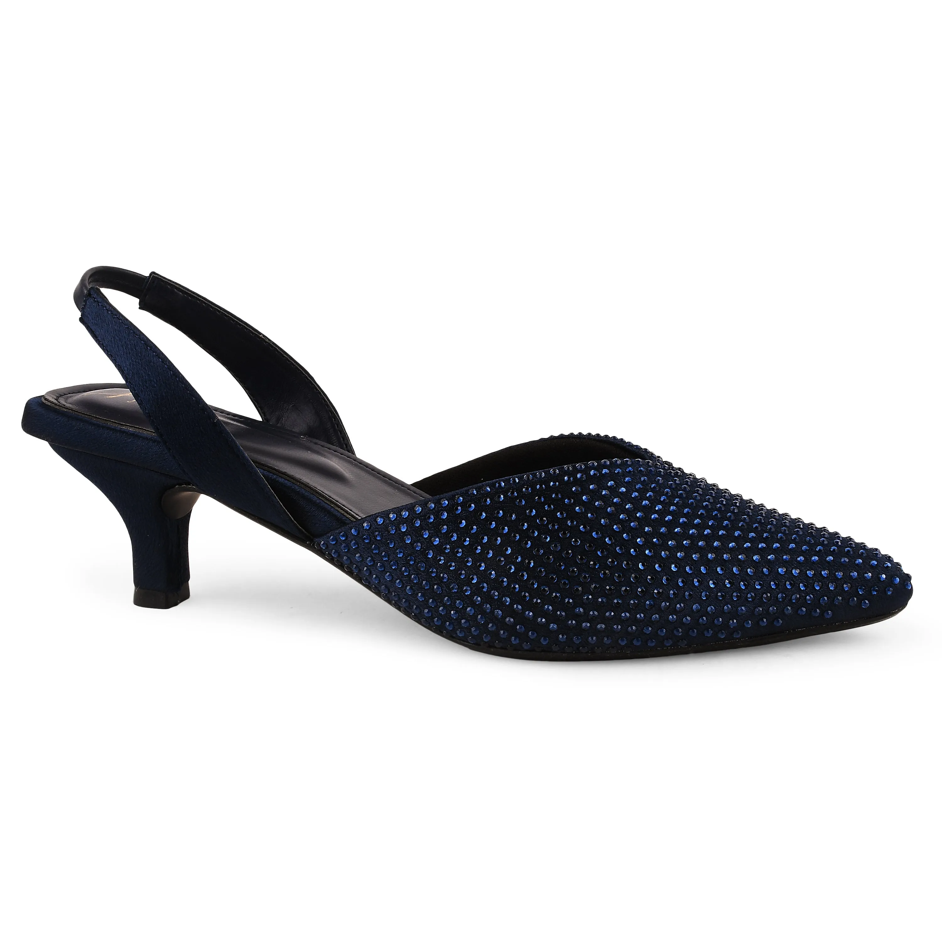 Floral Heels : Ethnic Pencil Mules