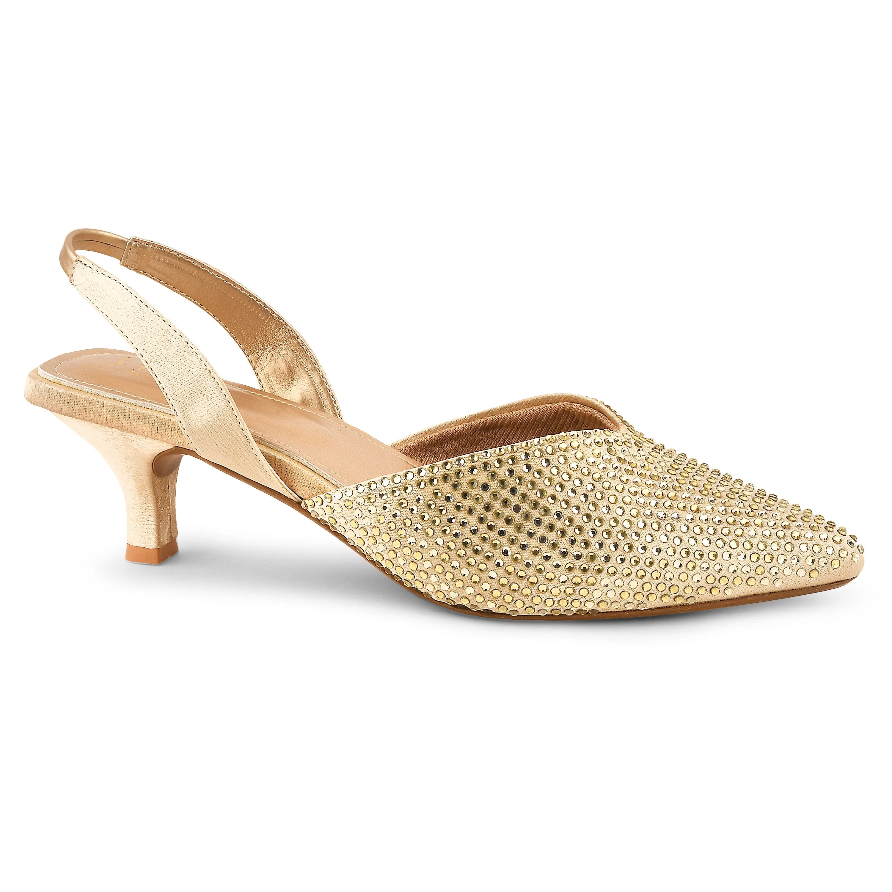 Floral Heels : Ethnic Pencil Mules