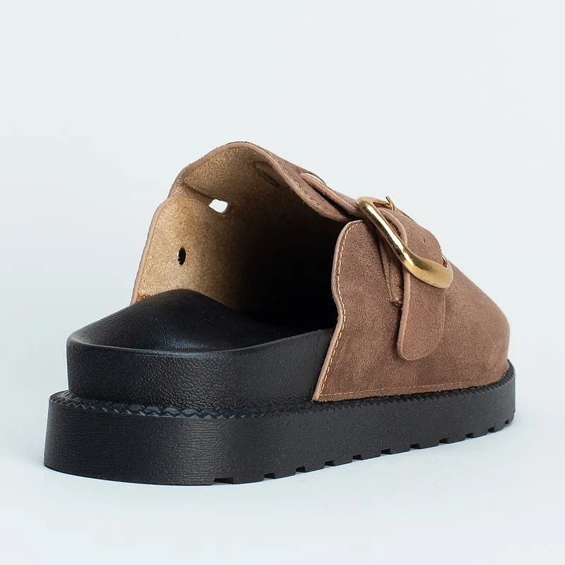 Footbed Slip on Clog _ 161439
