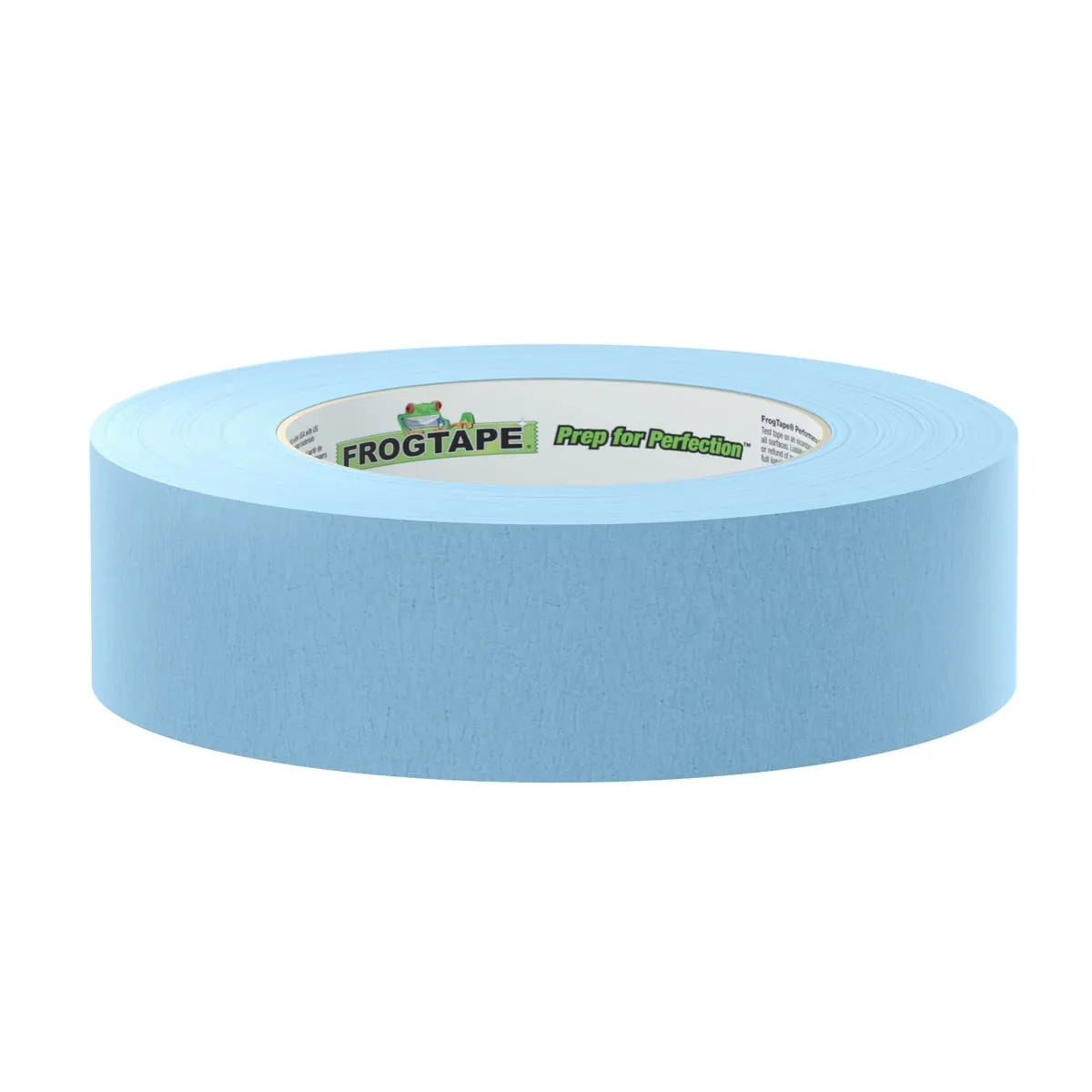 FrogTape 250 Light Blue Moderate Temperature Performance Grade Masking Tape, Medium-High Adhesion, 36mm x 55m, 4 Rolls per Pack (105328)