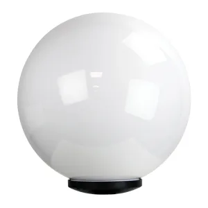 GALACTIC 500mm Traditional Large Exterior Opal Sphere Garden Light - IP44