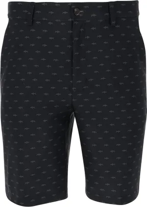Gn Collection Men's Ml75 Microlux Hybrid Print 10In Golf Shorts