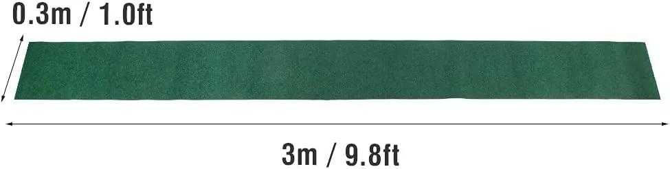 Golf Putting Green Mat Indoor/Outdoor Training Aid Golf Putting Hitting Practice Mat