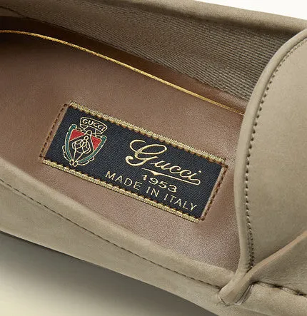 GUCCI - 1953 horsebit loafer in suede