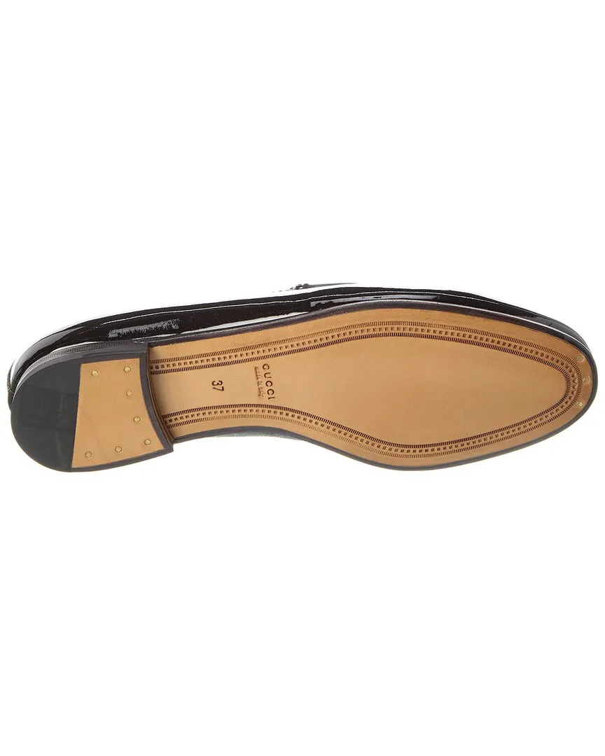 Gucci Jordaan Patent Loafer