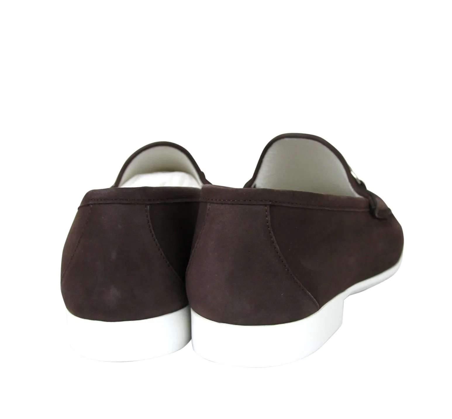 Gucci Men's Moccasin Suede Horsebit Loafer