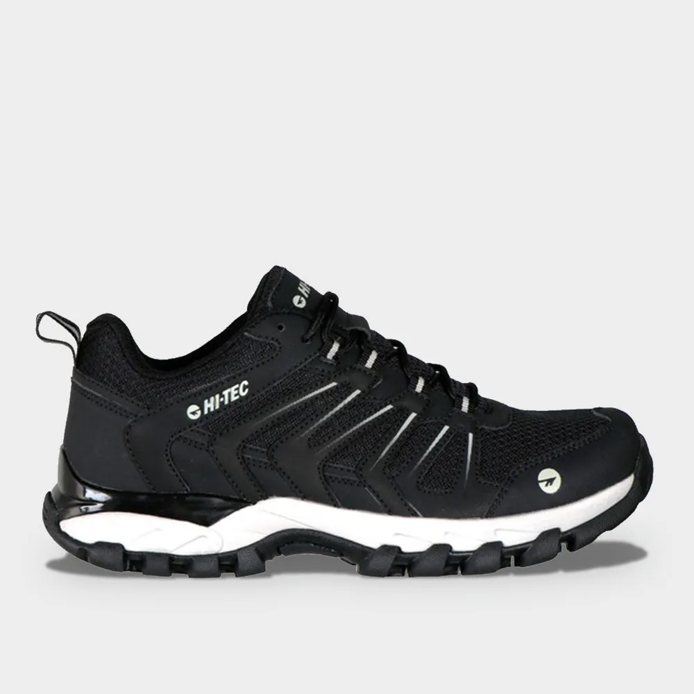 Hi-Tec Mens Grand Paradiso Low Outdoor Sneaker Black/White _ 174127 _ Black