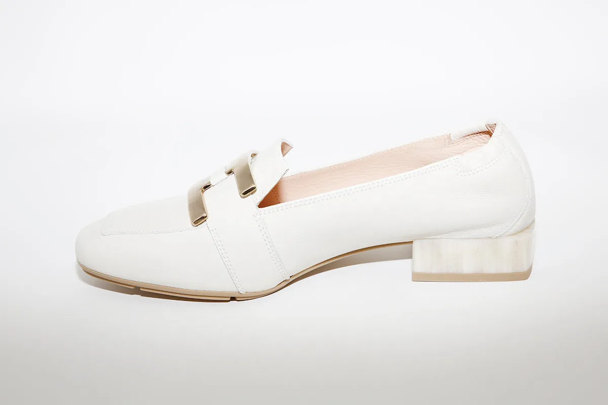 HISPANITAS - HV09991 MOCCASIN VIENA WHITE