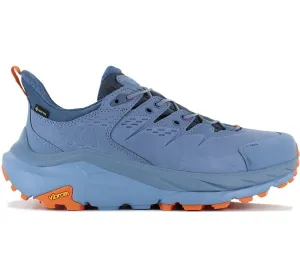 HOKA One One Kaha 2 Low GTX - GORE-TEX - Herren Wanderschuhe Leder Blau 1123190-BHD