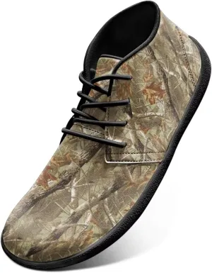 Howilath Barefoot Sneakers Men Slip On Wide Toe Walking Shoes with Zero Drop Sole Low Top Running Shoes