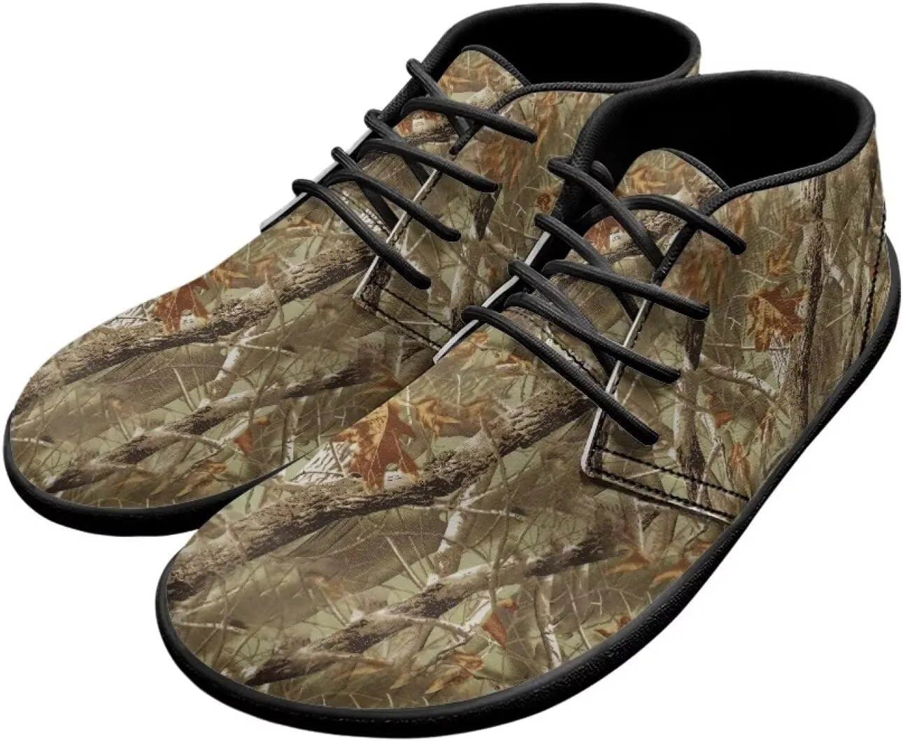 Howilath Barefoot Sneakers Men Slip On Wide Toe Walking Shoes with Zero Drop Sole Low Top Running Shoes