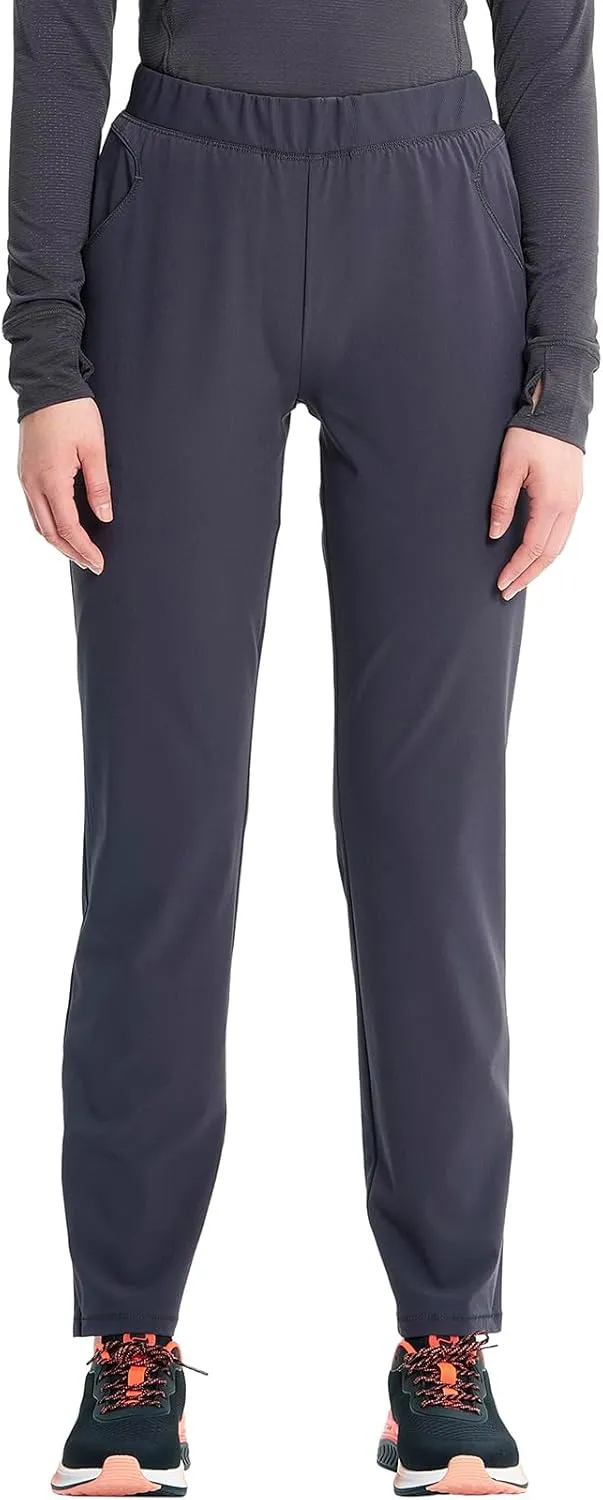Infinity Cherokee Women's Pull-on Scrub Cargo Pants with Mid-Rise Tapered Leg and 5 Pockets IN120A