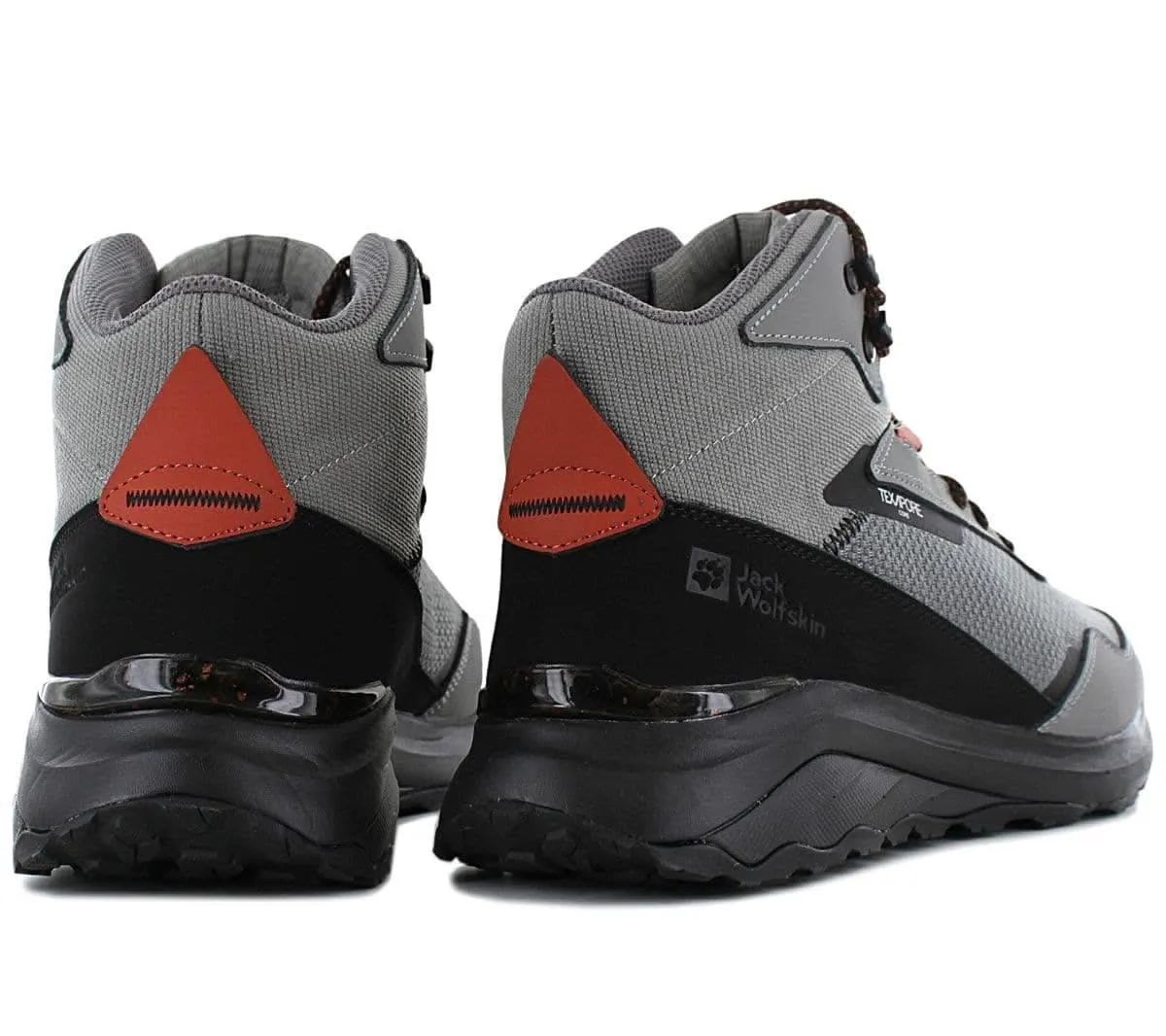 Jack Wolfskin Dromoventure Texapore Mid M - Herren Wasserdichte Wanderschuhe Grau 4059661-6185