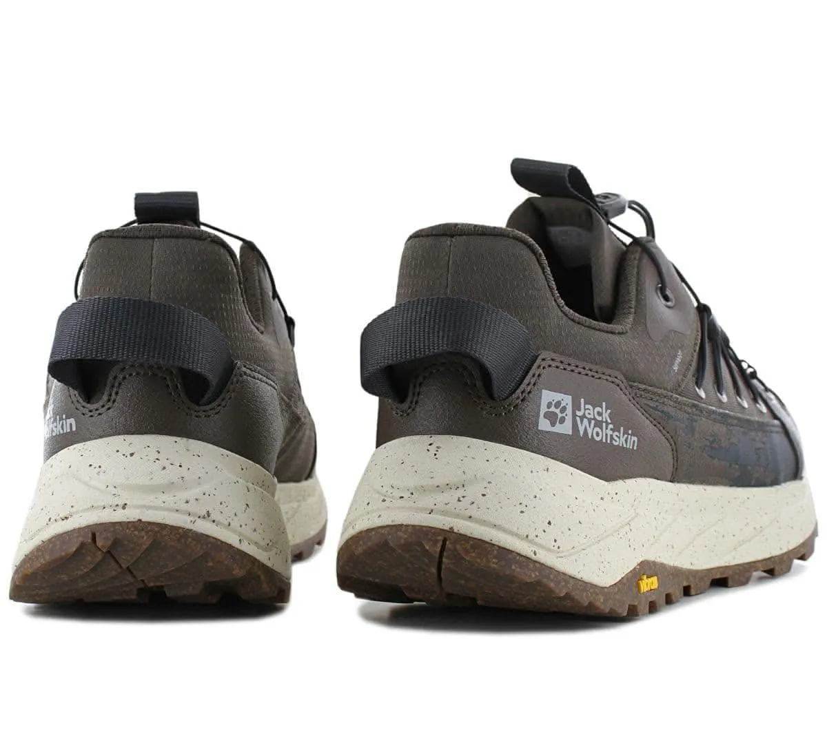 Jack Wolfskin Terraquest Low M - Herren Outdoor Wanderschuhe Braun 4056441-5203