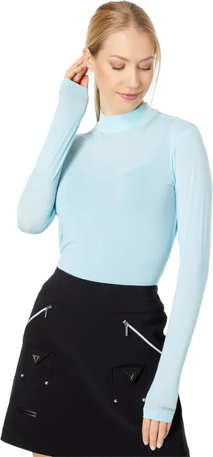 Jamie Sadock Sunsense® 35 SPF Light Weight Long Sleeve Crew Neck Layering Top