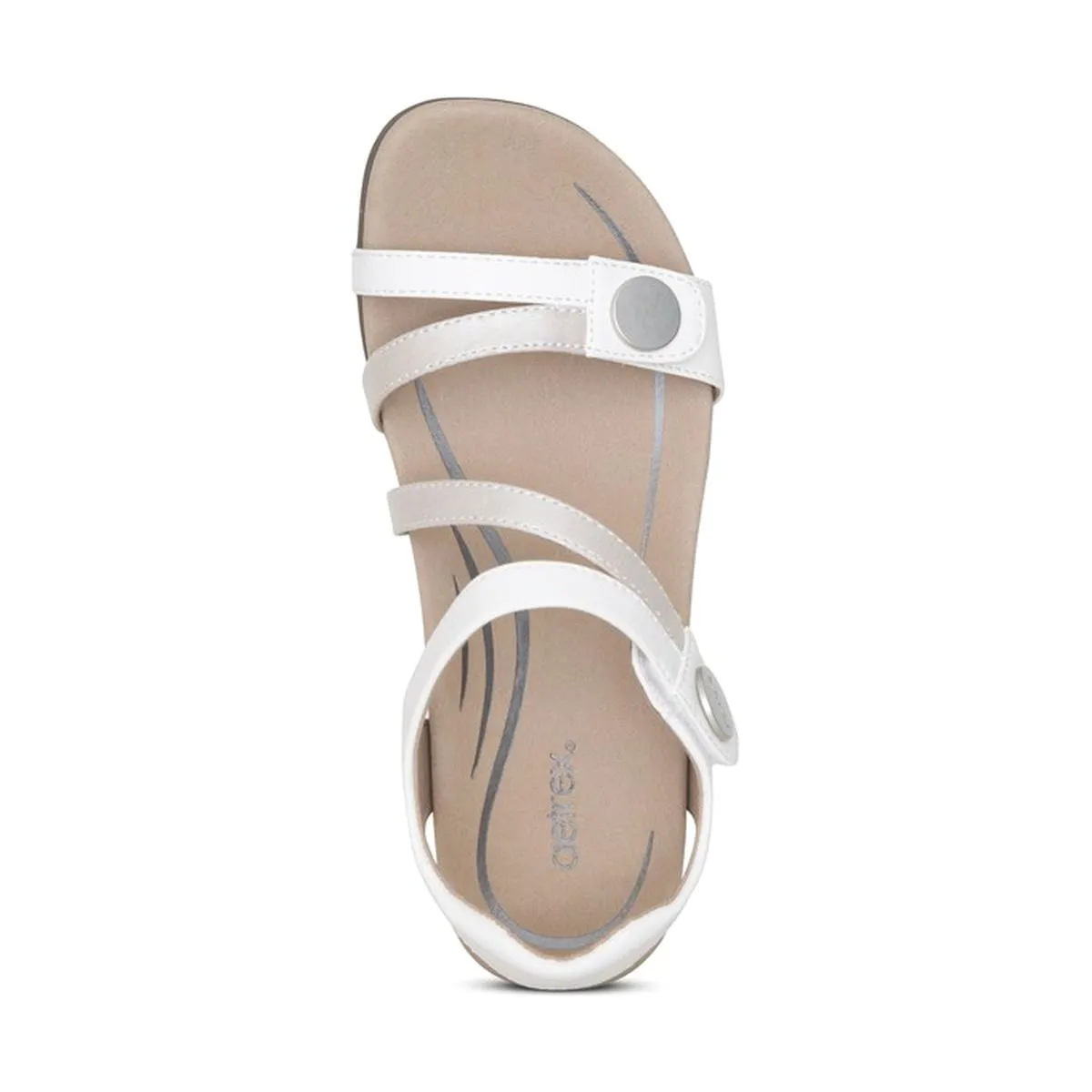 Jess Adjustable Quarter Strap Sandal
