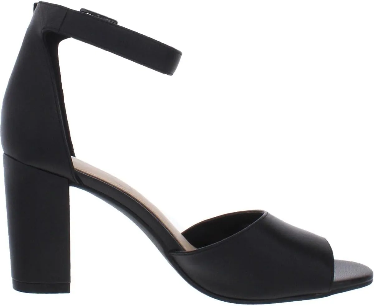 Jessica Simpson Women's Sherron Ankle Strap Block Heel Sandals
