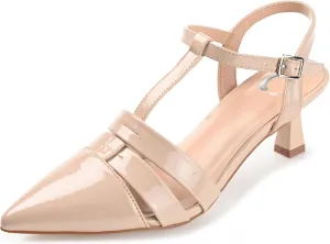 Journee Collection Womens Jazlynn Patent Pointed Toe Pumps