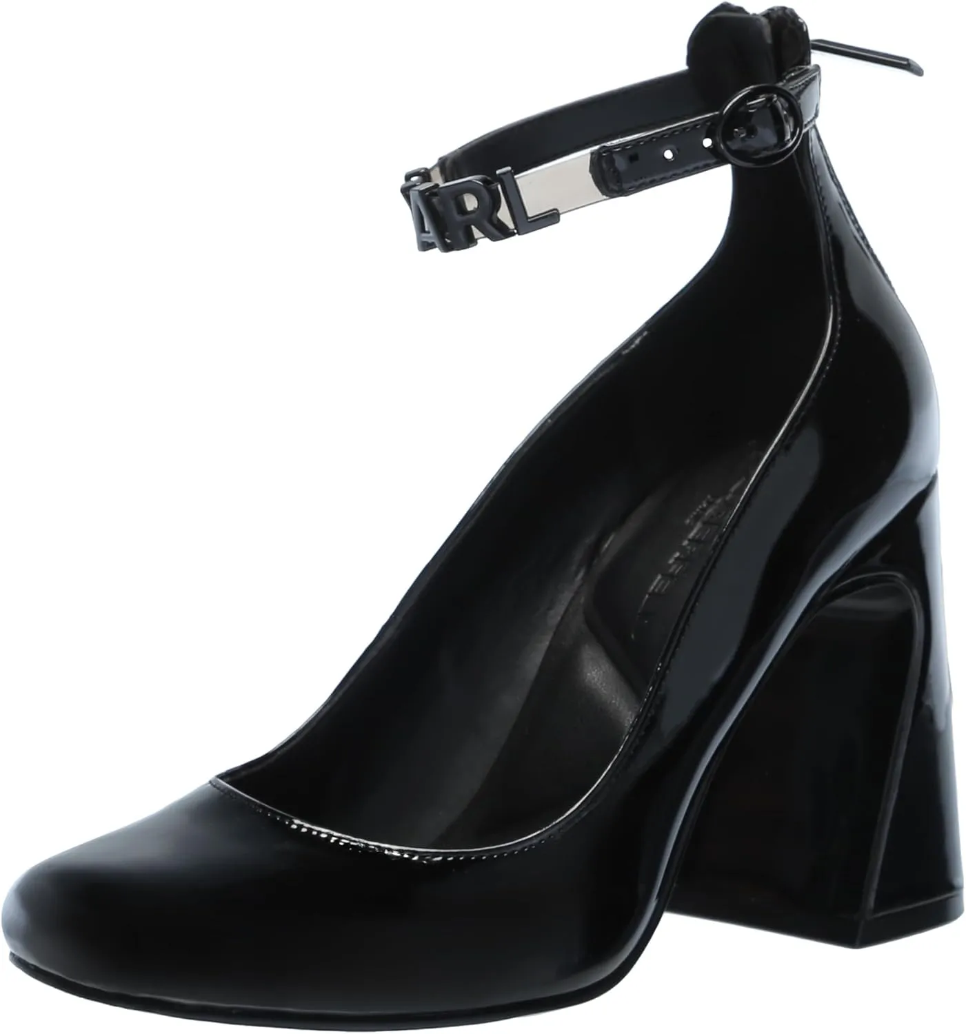 KARL LAGERFELD Women's Pavla Ankle Strap Heel