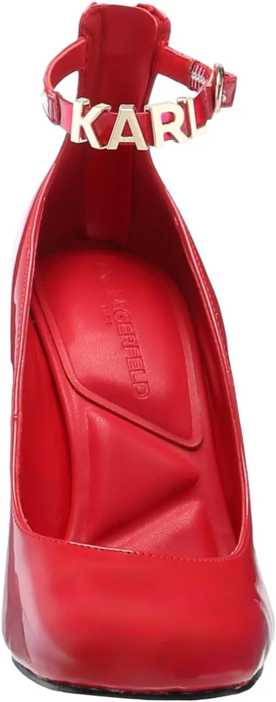 KARL LAGERFELD Women's Pavla Ankle Strap Heel