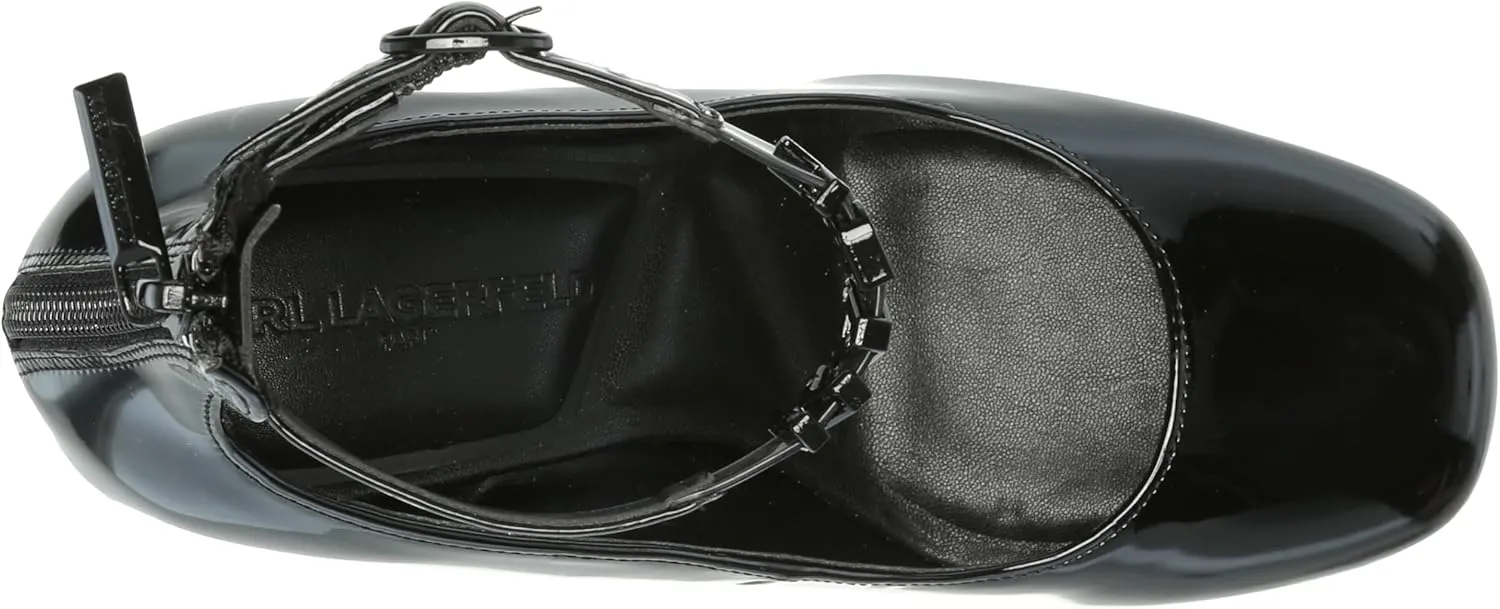 KARL LAGERFELD Women's Pavla Ankle Strap Heel