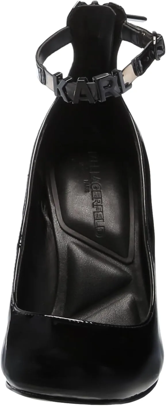 KARL LAGERFELD Women's Pavla Ankle Strap Heel
