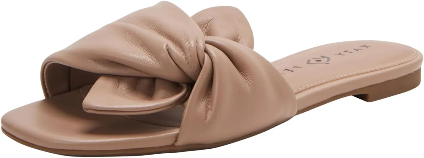 Katy Perry Women's Halie Bow Flat Sandal Slide