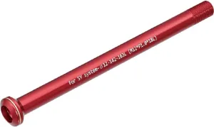 KCNC Ultra Light Hex Type Through Axle for KQR09 7075AL Front 12mm x 100mm